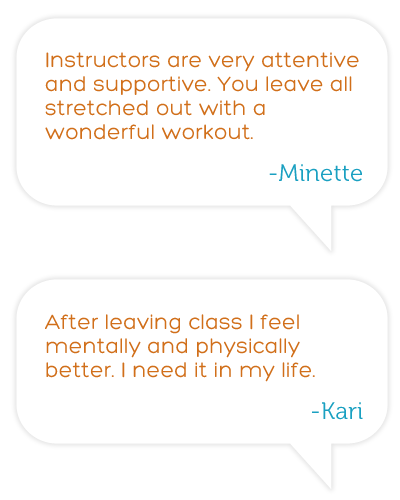 pilates students in Iowa City and Coralville share their thoughts